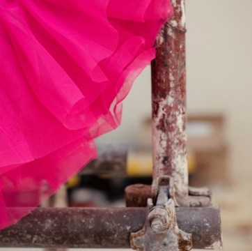 tutu danza classica rosso