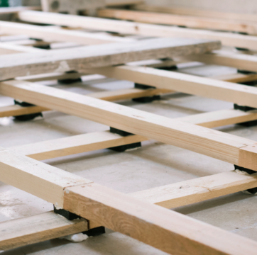 pavimentazione in legno